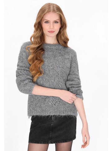 DreiMaster Vintage Women Sweater in grey melange