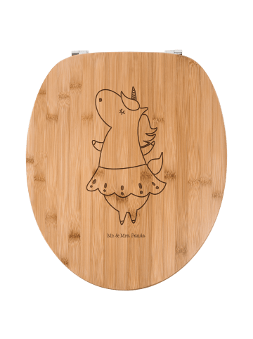 Mr. & Mrs. Panda Klobrille Einhorn Ballerina ohne Spruch in Transparent