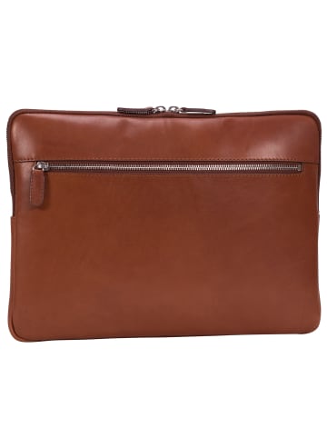 Leonhard Heyden Cambridge Laptophülle Leder 35 cm cognac