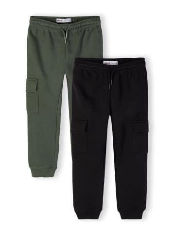 Minoti 2-er Pack Jogginghose 29FLEECE281 in khaki