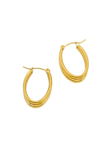 usha WHITE LABEL Women Earrings With Hinged Clasp in Gold