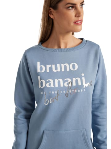 Bruno Banani Sweatkleid Britt in Blau