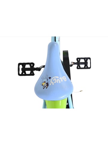 Volare Kinderfahrrad Bluey  14  Zoll, ohne Rücktrittbremse in blau