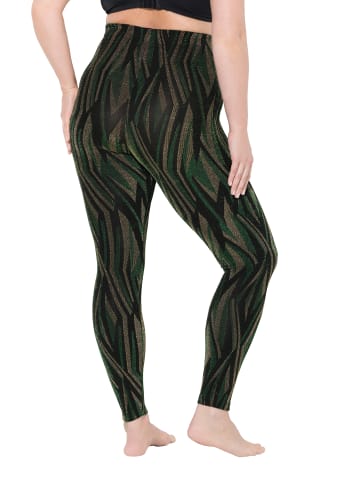 Ulla Popken Strumpfhose in mitternachtsgrün