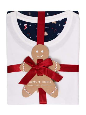 Happy Shorts Pyjama Xmas in Gingerbread