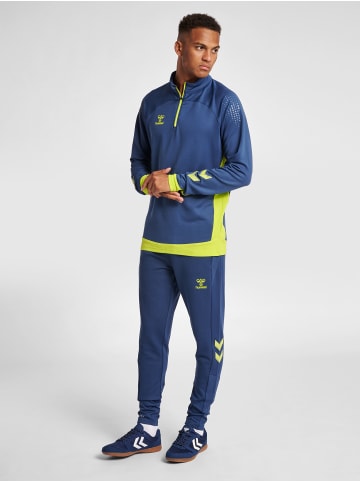 Hummel Halbreißverschluss Sweatshirt Hmllead Herren in DARK DENIM