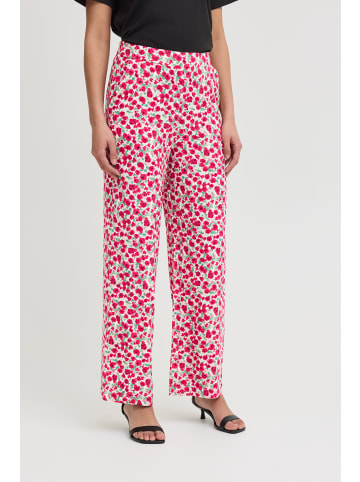 ICHI Casual Hose IHAYA Regular fit in Multi Flower
