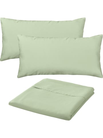 Erwin Müller Mako-Satin Sommer-Set 3-teilig Landshut in jade