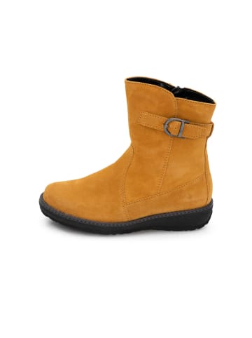 VITAFORM Veloursleder Stiefeletten in curry