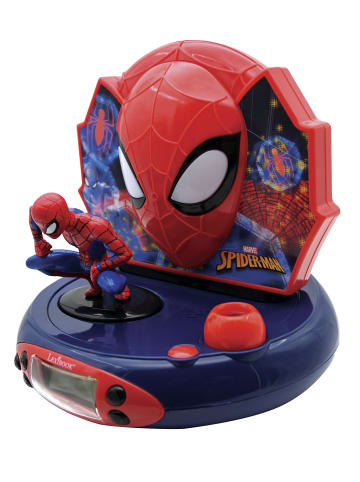 Lexibook Spider-Man 3D-Figur Projektionswecker mit Superhelden-Sounds
