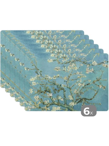 MuchoWow Tischset (6-teilig) Blau