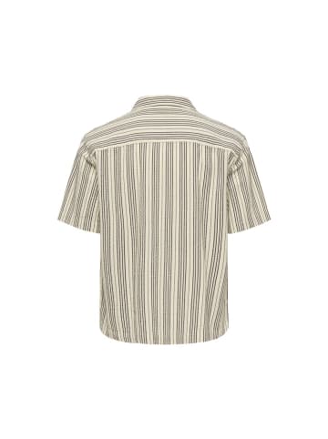 Only&Sons Halbarmhemd in antique white