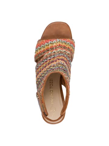 Marco Tozzi Sandalette in COGNAC MULTI