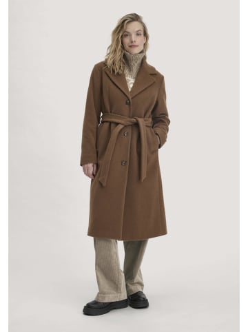 Hessnatur Wollmantel in nussbraun