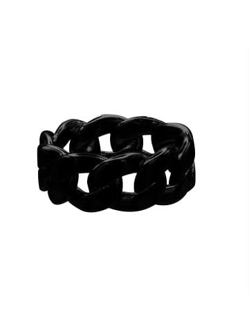 Steel_Art schlichter Ring für Herren Arbor schwarz farben in Schwarz