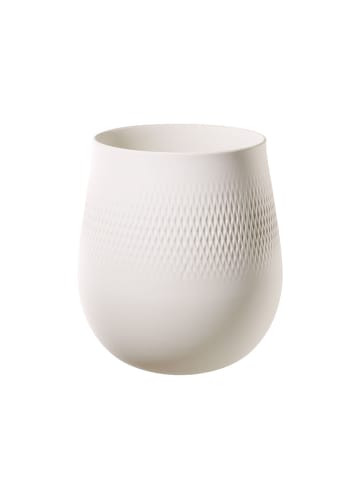 Villeroy & Boch Vase Manufacture Collier in 23 cm in Blanc