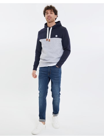 Threadbare Sweatshirt THB Fleece Hoody Marcella in Navy