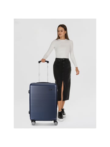 benzi 5330 4 Rollen Trolley M 65 cm blau