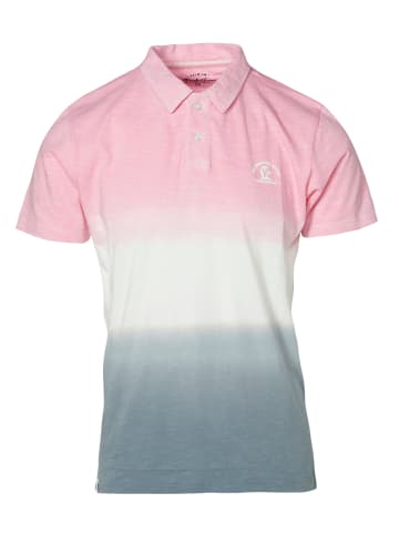 KOROSHI Kurzarm-Polo in pink