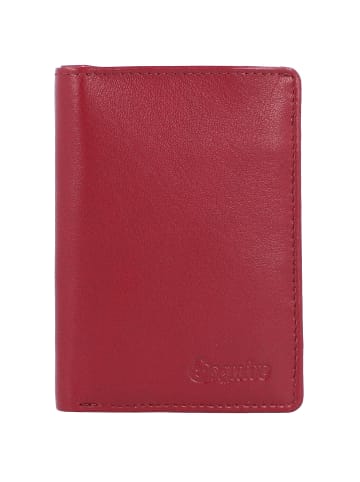 Esquire Oslo Kreditkartenetui RFID Leder 7,5 cm in rot