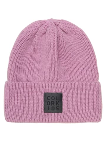 Color Kids BEANIEWOOL in Lila
