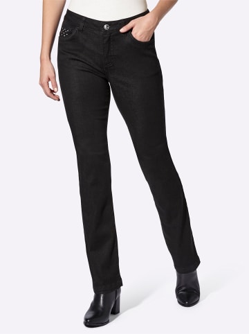 Heine Push-up-Jeans in schwarz