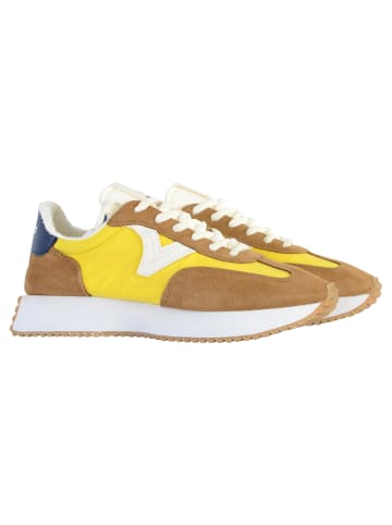 Victoria Sneaker mit Schnürung Gelb