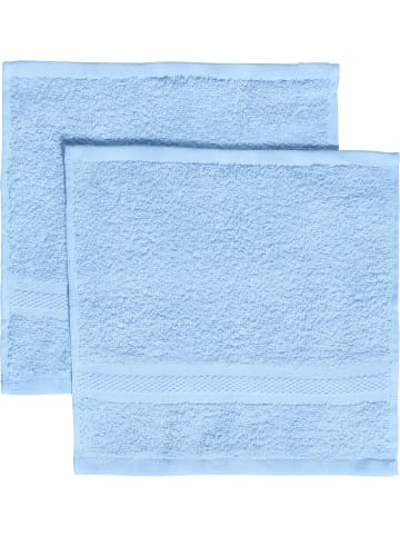 REDBEST Frottier Seiftuch 2er-Pack Chicago in hellblau