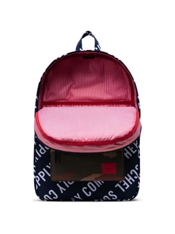 Herschel Heritage 21 - Rucksack 45 cm (amparo blue black) in roll call peacoat woodland camo