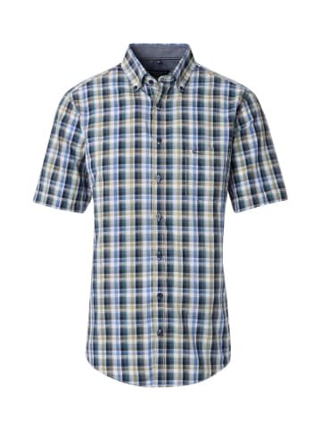 CASAMODA Freizeithemd Kurzarm in Grün