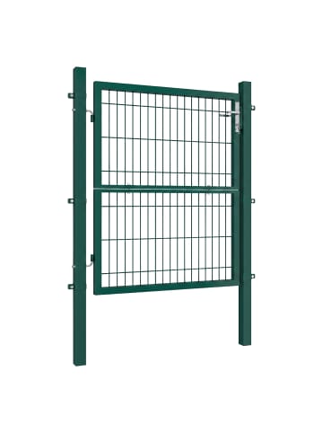 SONGMICS Gartentor Patya in Grün - (B)106 x (H)170 x (T)6 cm