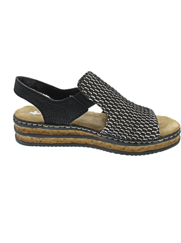 rieker Sandale Schwarz