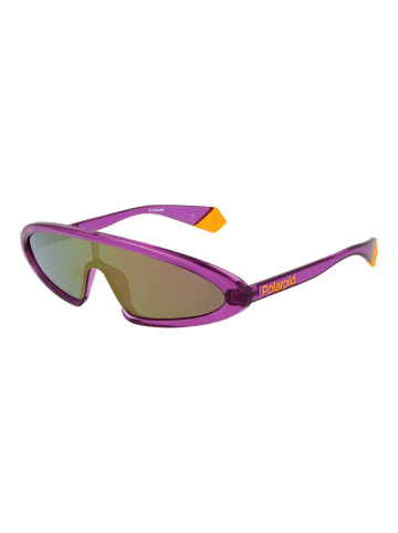 Polaroid Unisex Sonnenbrille Mono-Objektiv Lila