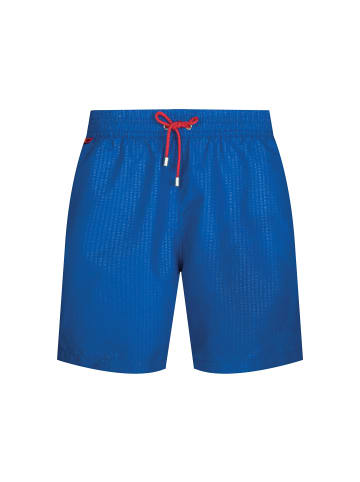 Marc and Andre Badeshort in Blau