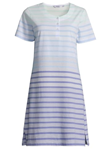 hajo Nachthemd Klima Komfort in Blau