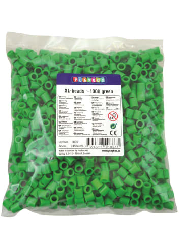 Playbox XL-Perlen 1000 Stk.grün - ab 3 Jahren