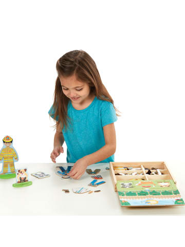 Melissa & Doug Occupations Magnetic Pretend Play Set- ab 3 Jahre