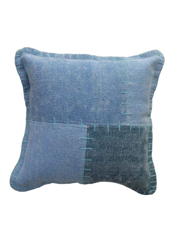 Kayoom Lyrical Pillow - Kissen 110 - 45cm x 45cm in multi - blau