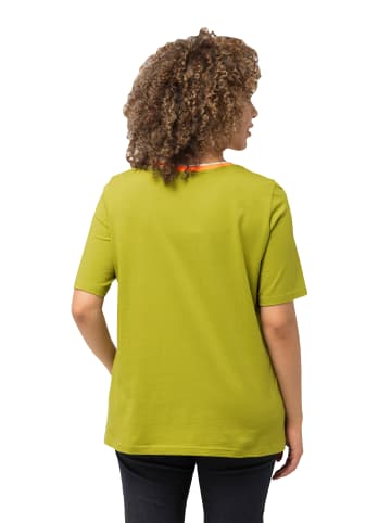 Ulla Popken Shirt in apfelgrün