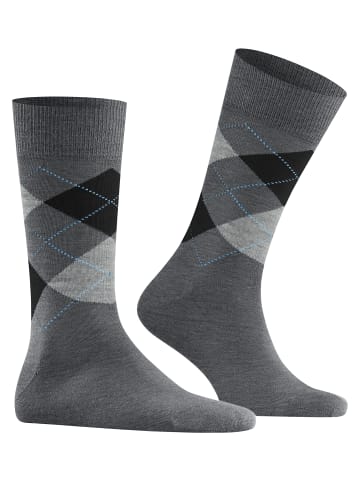 Burlington Edinburgh Socke in Asphalt me