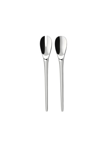 Villeroy & Boch Salatbesteck NewMoon in Silber in silber