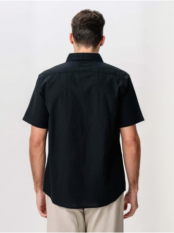 TeeShoppen Hemd Linen Blend in Black