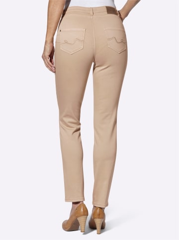 WITT WEIDEN 5-Pocket-Jeans in beige