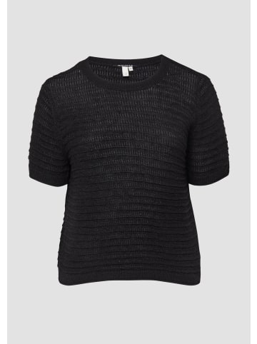 QS Strickpullover in 9999_schwarz