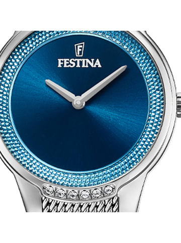 Festina Analog-Armbanduhr Festina Mademoiselle silber mittel (ca. 30mm)