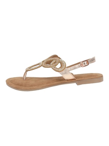 Lazamani Sandalen in Peach