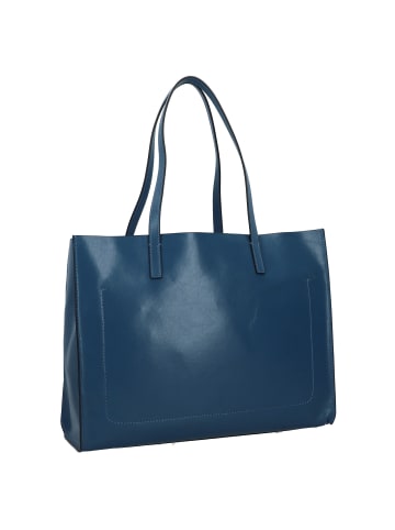 The Bridge Mirra Shopper Tasche Leder 37 cm in jeans