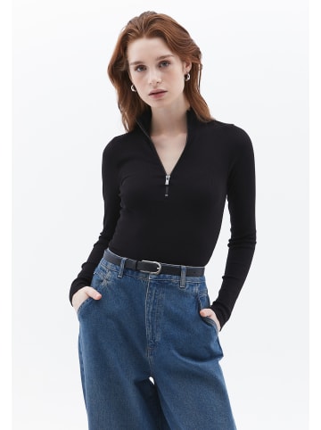 OXXO Langarmshirt BLACK