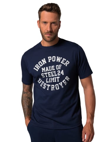 JP1880 Kurzarm T-Shirt in dunkelblau