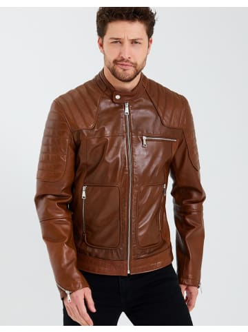 Ron Tomson Lederjacke in BROWN